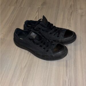 Classic Converse Black Canvas Sneakers